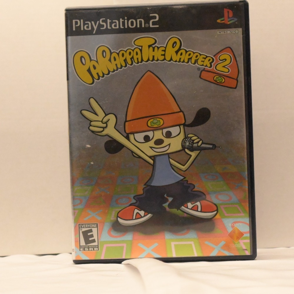 PaRappa the Rapper 2 CIB Sony PS2 Complete w/ Case Manual Disc